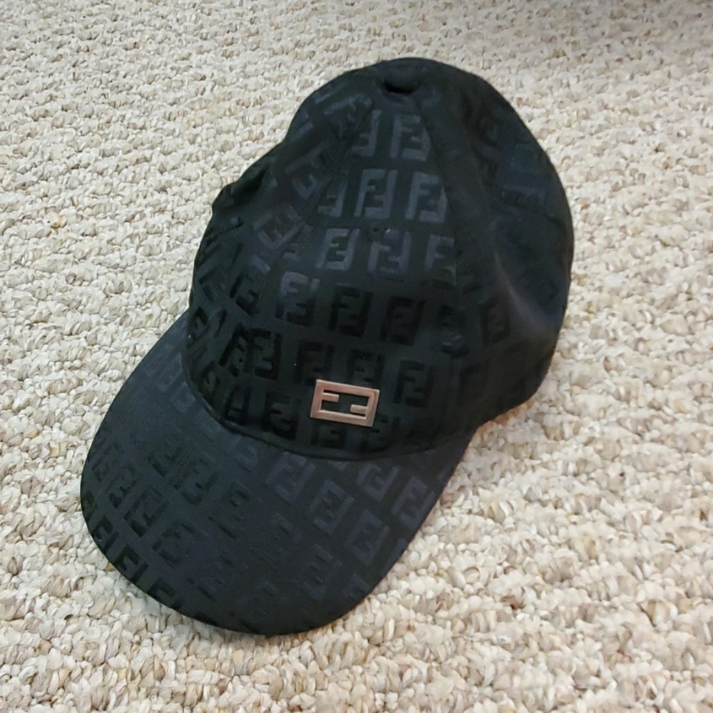 Black Fendi Hat